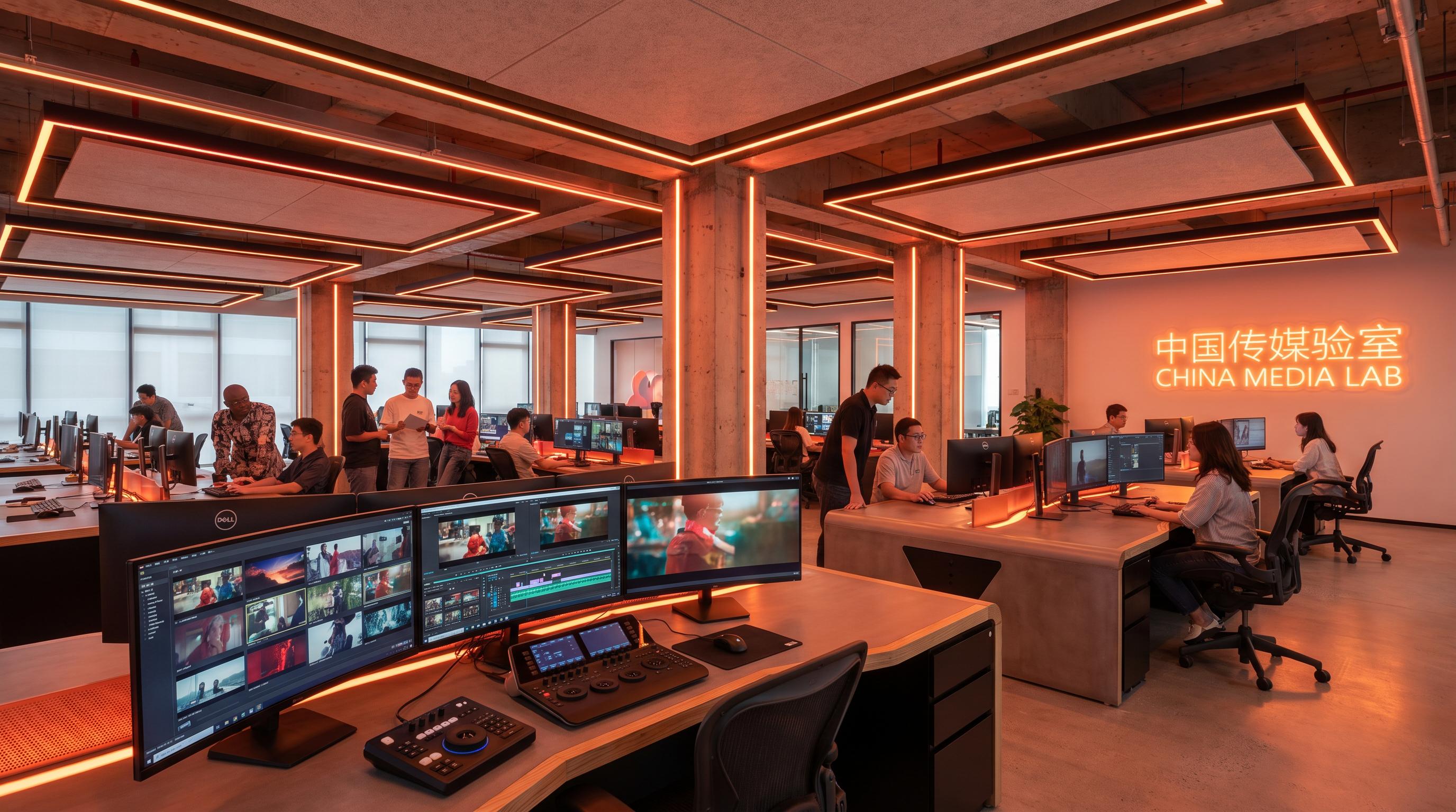 印象足拍传媒办公区